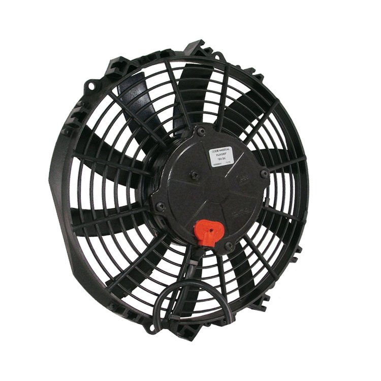 Champion-Series Low-Profile Electric Cooling Fan, Diameter: 10 in., Type: Single