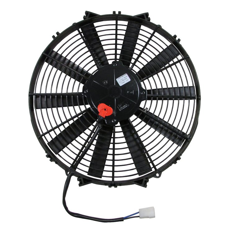 Champion-Series Ultra Thin Electric Cooling Fan, Diameter: 14 in., Type: Single