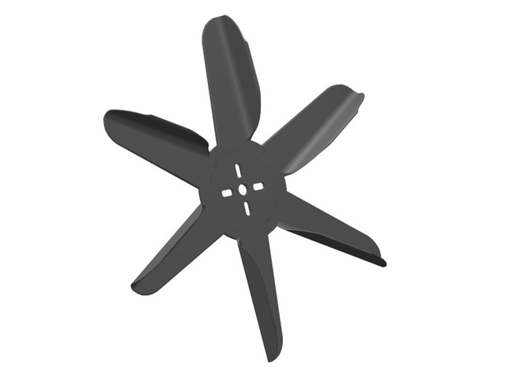 Texas Twister Engine-Driven Flex Fan Blade, Diameter: 17 in.