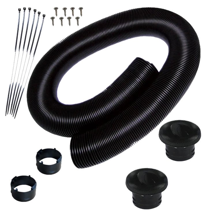HVAC Louver Kit, 2 in. Euro-Style Louvers