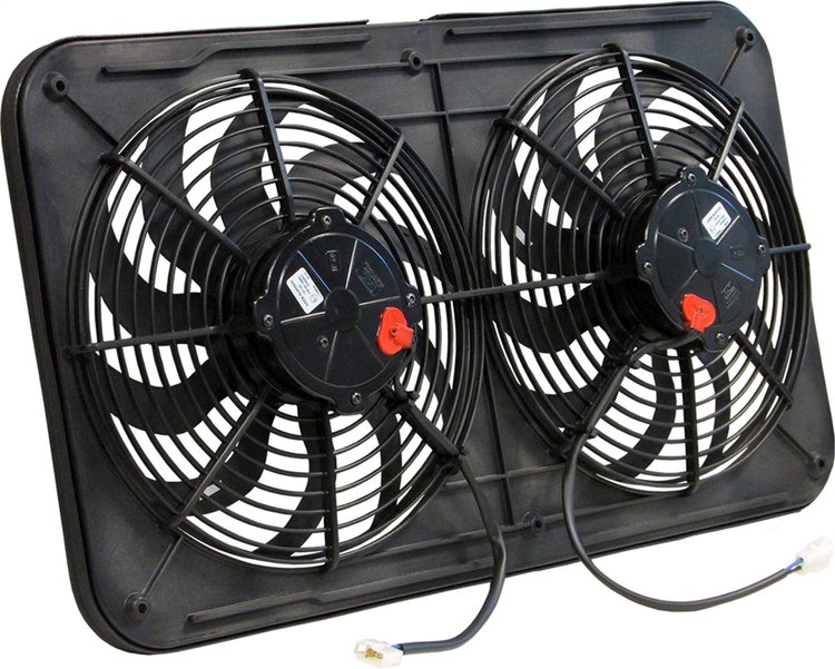 Jetstreme II Platinum Supreme-Series Electric Cooling Fan, Diameter: 12 in., Type: Dual