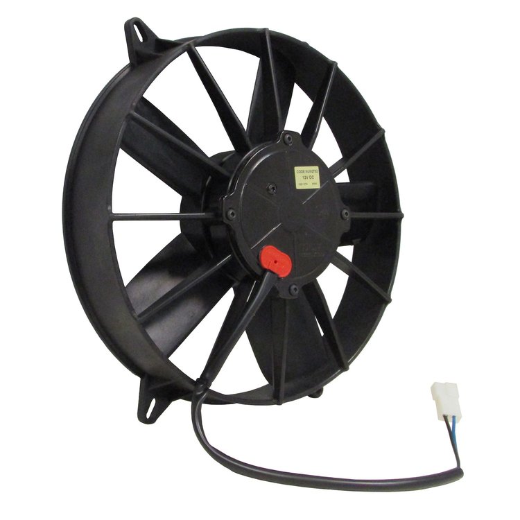 Champion-Series High-Profile Electric Cooling Fan, Diameter: 11 in., Type: Single