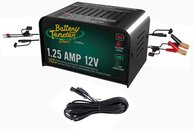 Plus 12 V Charger and Extension Lead Kit