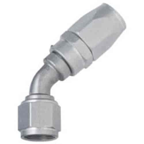 Series 3000 45-Degree Bent Tube Hose End -6 AN