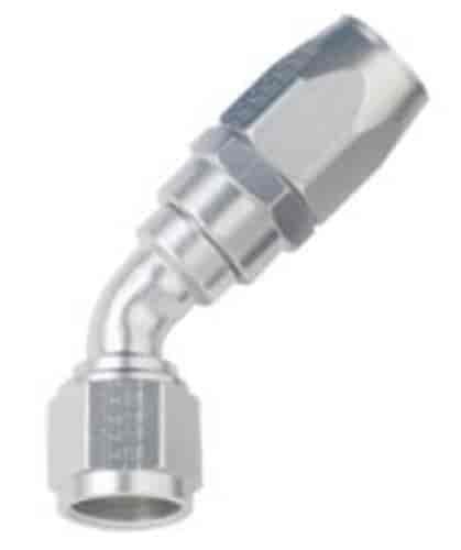 -12 X 45 POWER FLOW HOSE END CLEAR