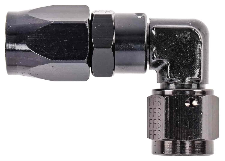 109106-BL Series 3000 90-Degree Low Profile Hose End -6 AN