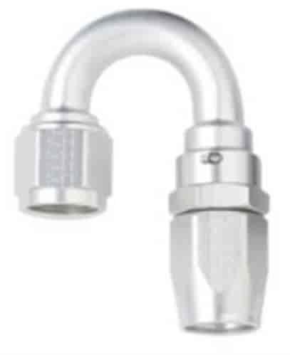 -4 X 180 POWER FLOW HOSE END CLEAR