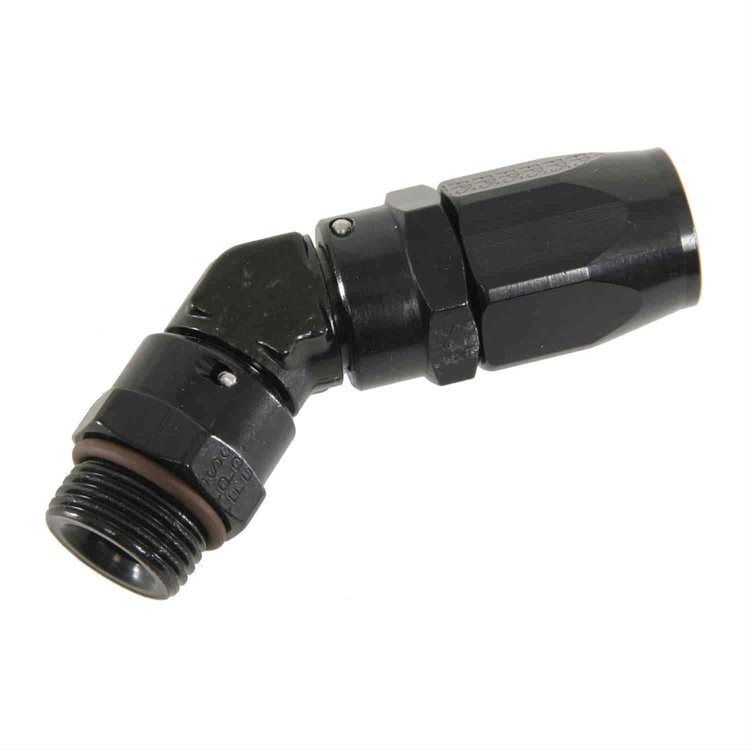 -6 X 45 X 7/16-20 4 HOSE END BLACK