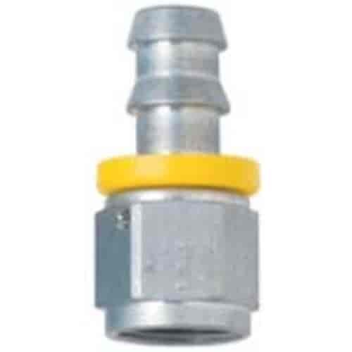 200106-CL Series 8000 Push-Lite Race Hose End Straight