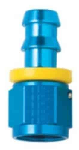 Series 8000 Push-Lite Race Hose End Straight