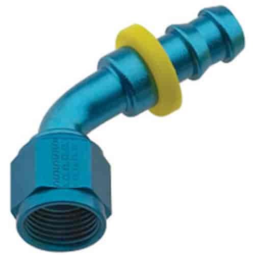 Series 8000 Push-Lite Race Hose End 60-Degree