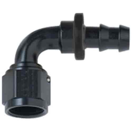 209012-BL Series 8000 Push-Lite Race Hose End 90-Degree