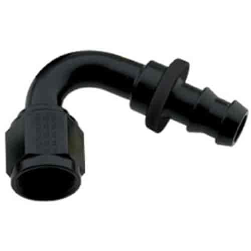 212006-BL Series 8000 Push-Lite Race Hose End 120-Degree