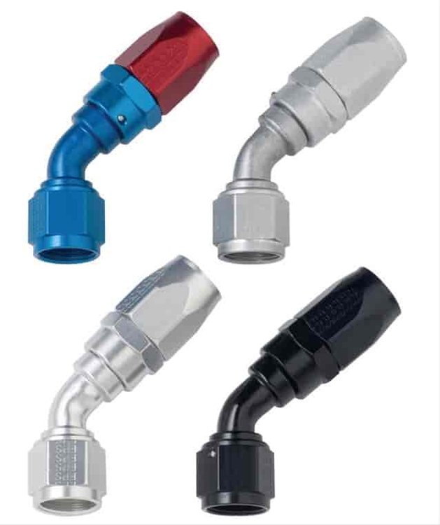 Series 2000 Pro-Flow Hose End 45-Degrees