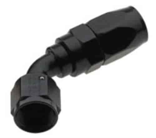 -6 NUT X -8 HOSE 60 DEGREE EXPANDING HOSE END BLACK