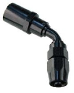 226006B-6QD Hose End [Series 2000 Pro-Flow, -6 AN Hose to 3/8 in. Quick-disconnect, 60 Degree, Black]