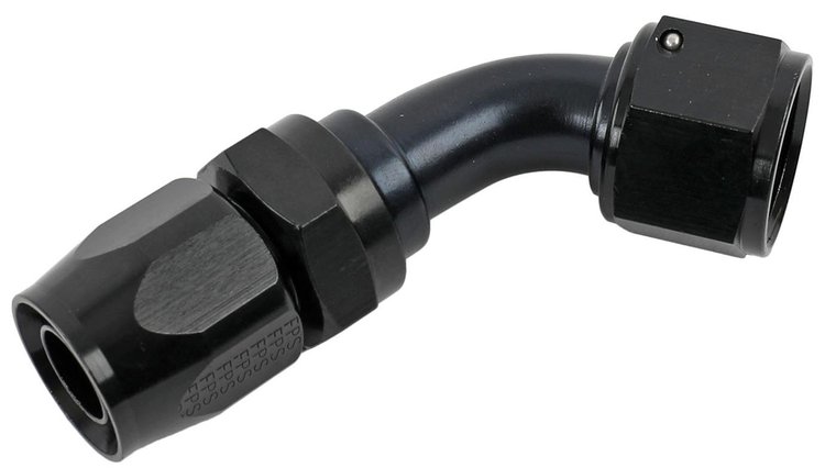 226012-BL Series 2000 Pro-Flow Hose End 60 Degree [-12 AN, Black]