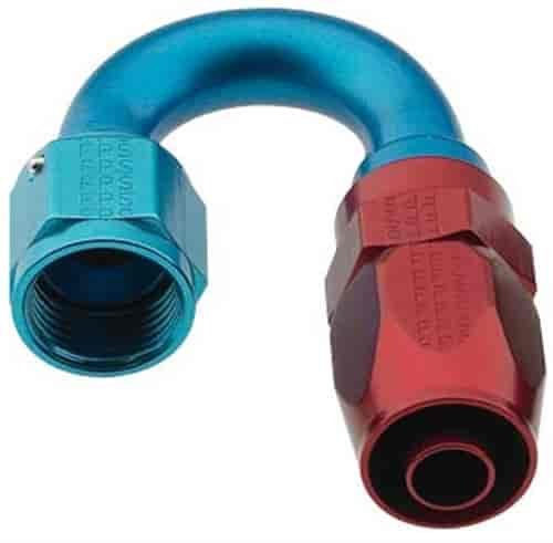 231808 Series 2000 Pro-Flow Hose End 180-Degrees -8 AN