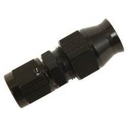 2500112 Hose End [Race-Rite Reusable PTFE, -12 AN Hose to -12 AN Female Threads, Straight, Black]