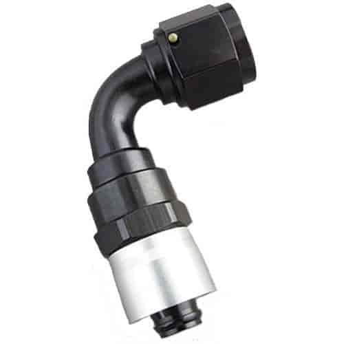 3109006 90-Degree Sport-Crimp Hose End -6 AN