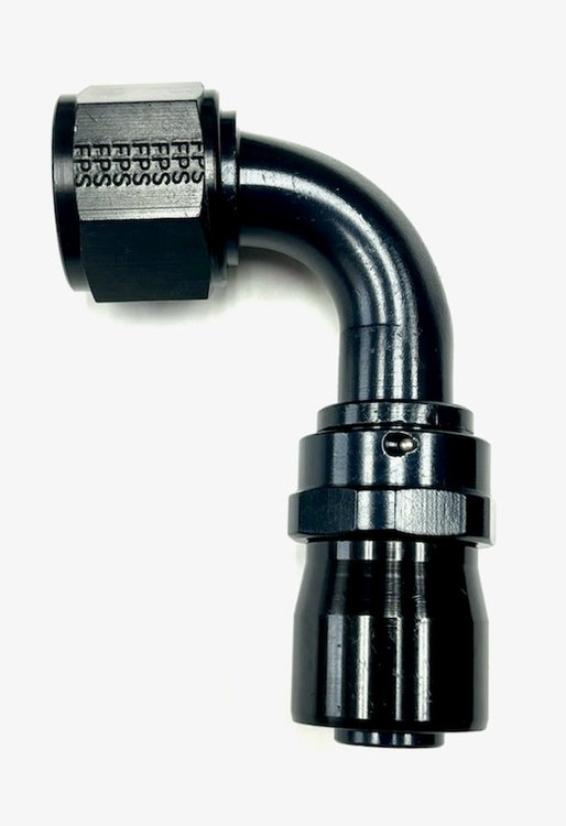 3109012 90-Degree Sport-Crimp Hose End -12 AN