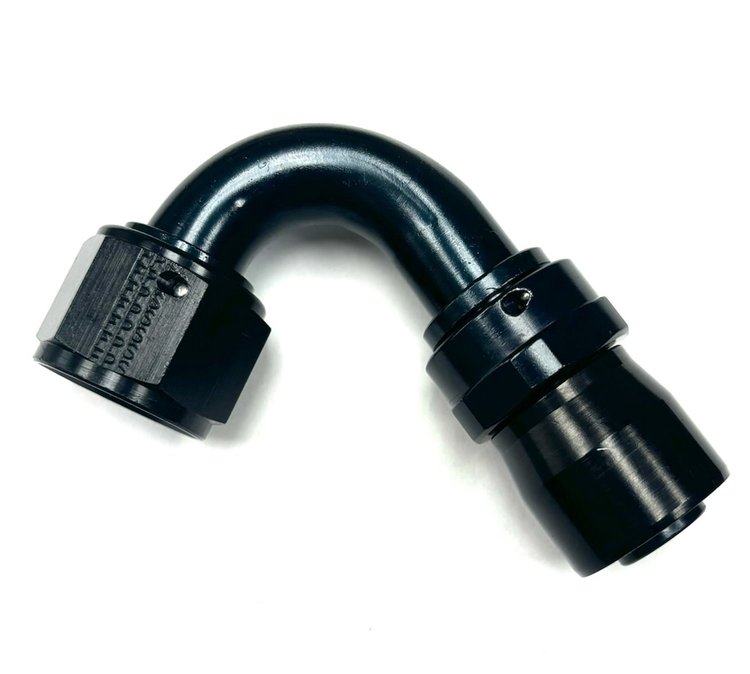 3112012 120-Degree Sport-Crimp Hose End -12 AN