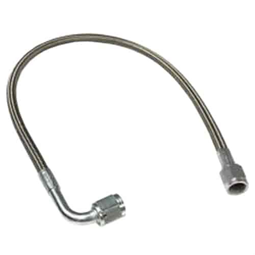 410-1-2-16 Series 6000 P.T.F.E.-Lined Hose -4 Straight x -4 90 Degrees