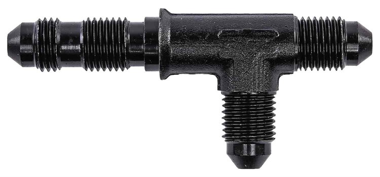 480403-BL Bulkhead Tee-On-The-Run AN Adapter -3 AN