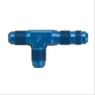 480406-BL AN Fitting [-6 AN Male to -6 AN Male to -6 AN Male, Black]