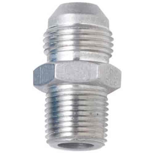 Aluminum Straight Adapter - 816 -12 x 1/2" NPT