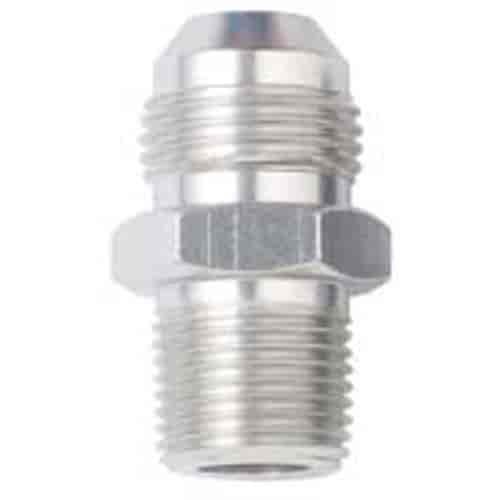 Aluminum Straight Adapter - 816 -6 x 1/2" NPT
