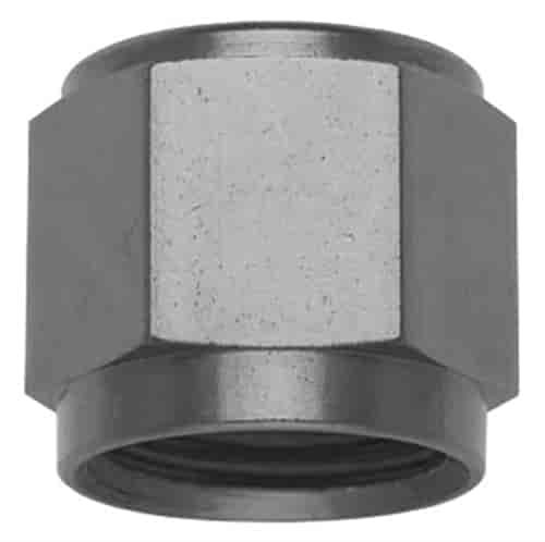 481812-BL Tube Nut [-12 AN, Black]