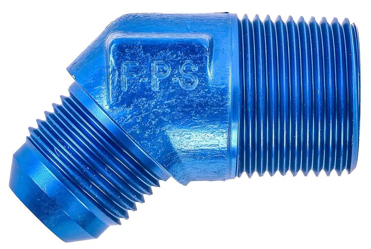 482309 Aluminum 45-Degree Adapter - 823 -10 x 3/4 in. NPT