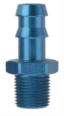 484012-BL AN Fitting [3/4 in. NPT Male to 3/4 in. hose Barb Hose Barb, Straight, Black]