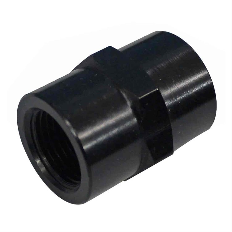 491004-BL Union Fitting [1/2 in. NPT Female to 1/2 in. NPT Female, Straight, Black]