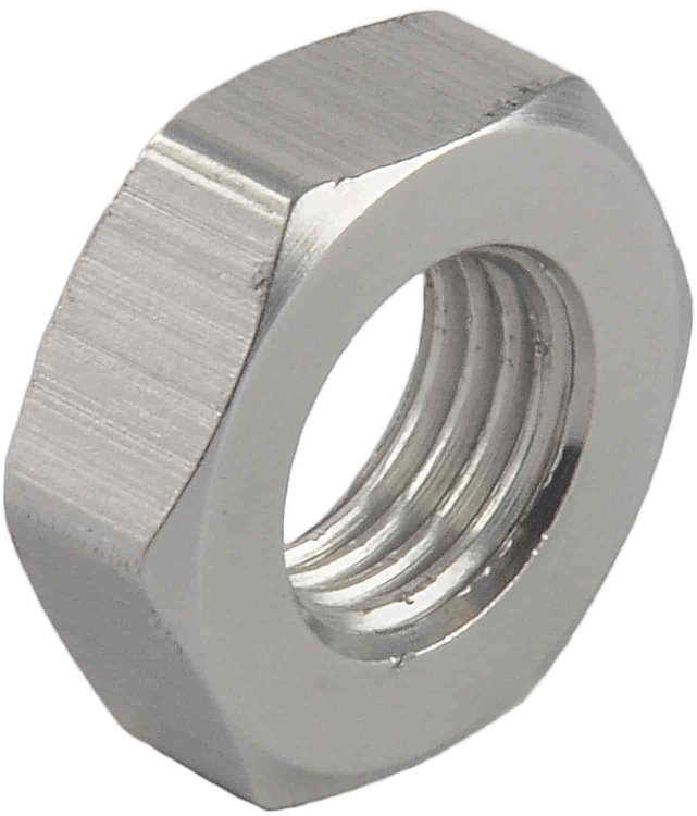 492403-CL Aluminum Bulkhead Nut - 924 -3AN x 3/8 in.-24