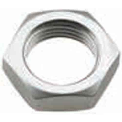 492406-CL Aluminum Bulkhead Nut - 924 -6AN x 9/16 in.-18