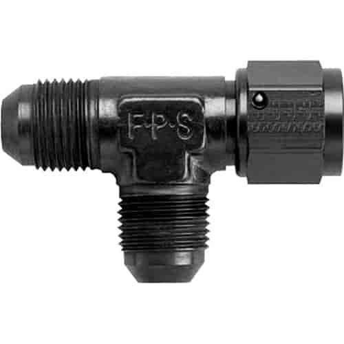 Aluminum Tee Female Swivel On-the-Run - 983 -10AN