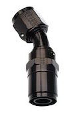 5103010 Hose End [Real Street, -10 AN Hose to -10 AN Female Threads, 30 Degree, Black]