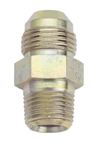 -8 X 1/2 MPT STRAIGHT ADAPTER - STEEL