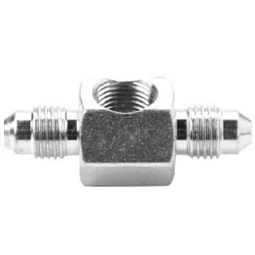 599903 Inline Tee for Brake Light Switch -3AN Tee 1/8 in. FPT (On the Side)