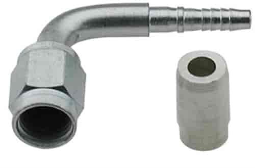 -4 X 90 BENT TUBE CRIMP FIT W/ PIN / COL-20PCS