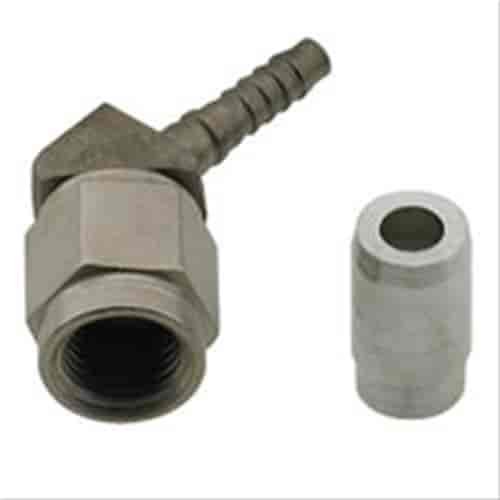 -4 X 45 FORGED CRIMP FITTING W/ PIN / COLLAR-20PCS