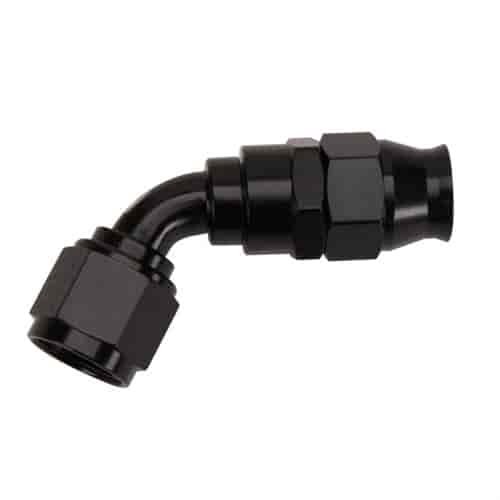 686010-BL Real Street 45-Degree PTFE Hose End [-10 AN, Black]