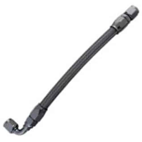 841006 Premium Black Nylon Race Hose -6 AN