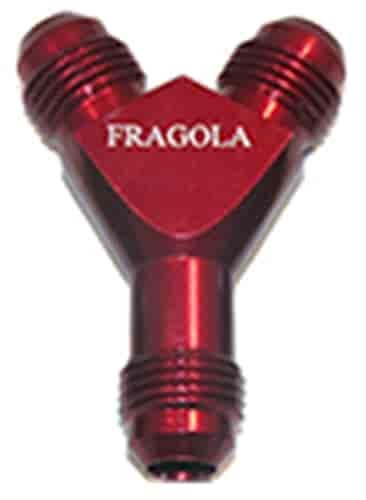 Y-Fitting 4AN Male All RED