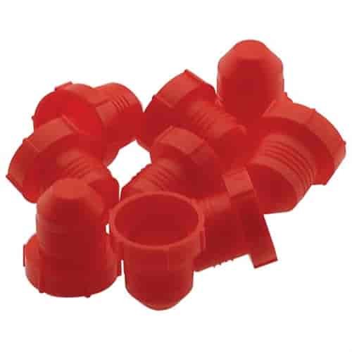 900902 Cap Fitting [-4 AN, Red]