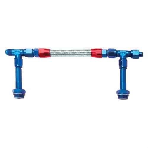9/16-24 SINGLE INLET -6 FUEL LINE KIT