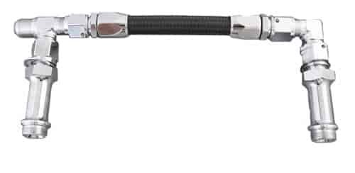 9/16-24 DUAL INLET DEMON -6 COMP. FUEL LINE KIT