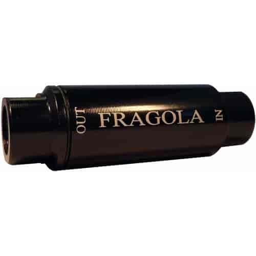 960001-BL Fuel Filter -6 AN In/Out [Black]